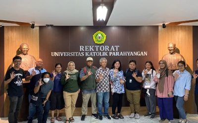 UNPAR menerima Kunjungan Aliansi Zero Waste Indonesia untuk melihat Pengelolaan Sampah di lingkungan kampus