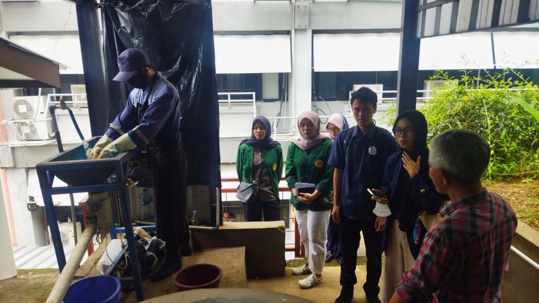 Kunjungan dari STIA LAN dan Mahasiswa UNPAS terkait Pengelolaan Sampah UNPAR