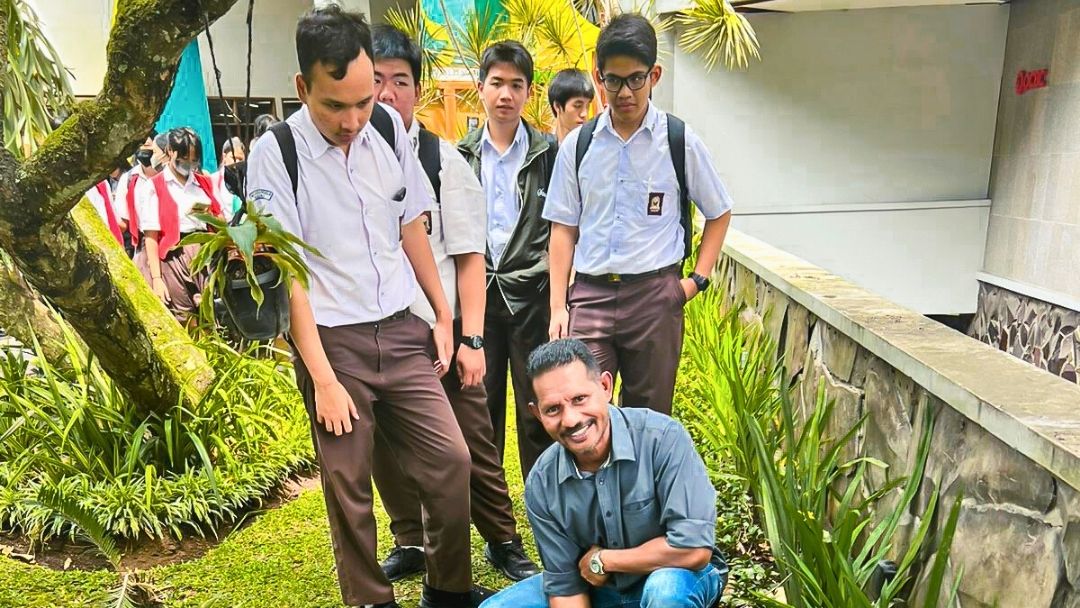 Kunjungan Kampus Visit SMA Santa Angela ke Pengolahan Sampah UNPAR